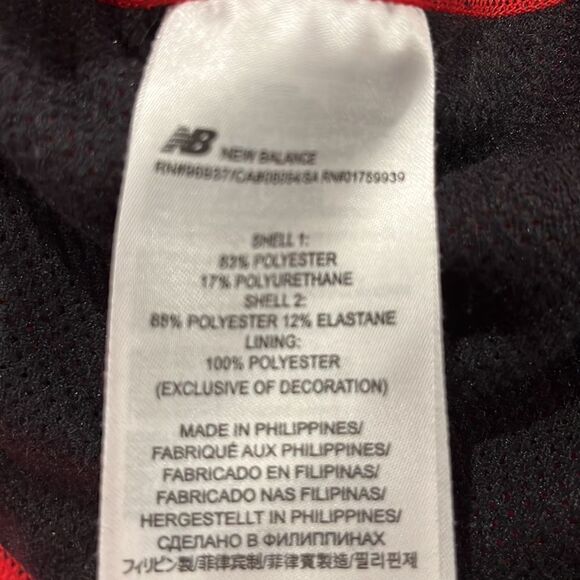 EUC New Balance women’s red 1/2 zipped thermal long sleeved top size large! - Picture 9 of 9